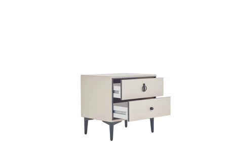 Vista Bedside Table Cream