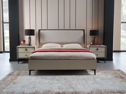 Vista Bedside Table Cream