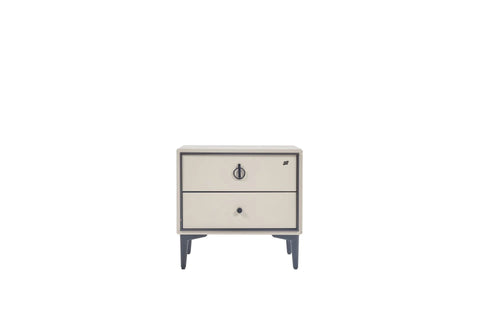Vista Bedside Table Cream