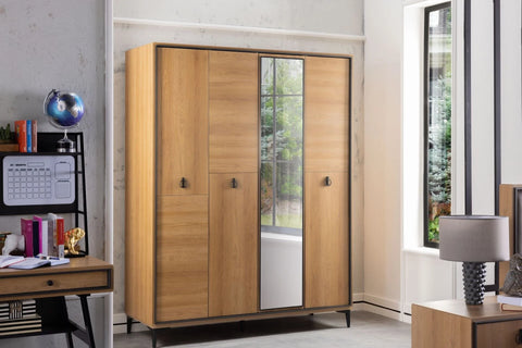 Vista Wardrobe 4 Doors