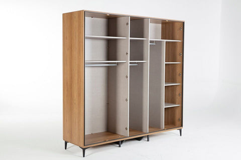 Vista Wardrobe 5 Doors
