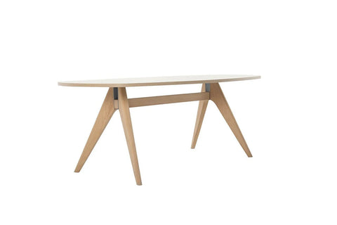 Retro Dining Table (Fixed) + Retro Chair (6254)